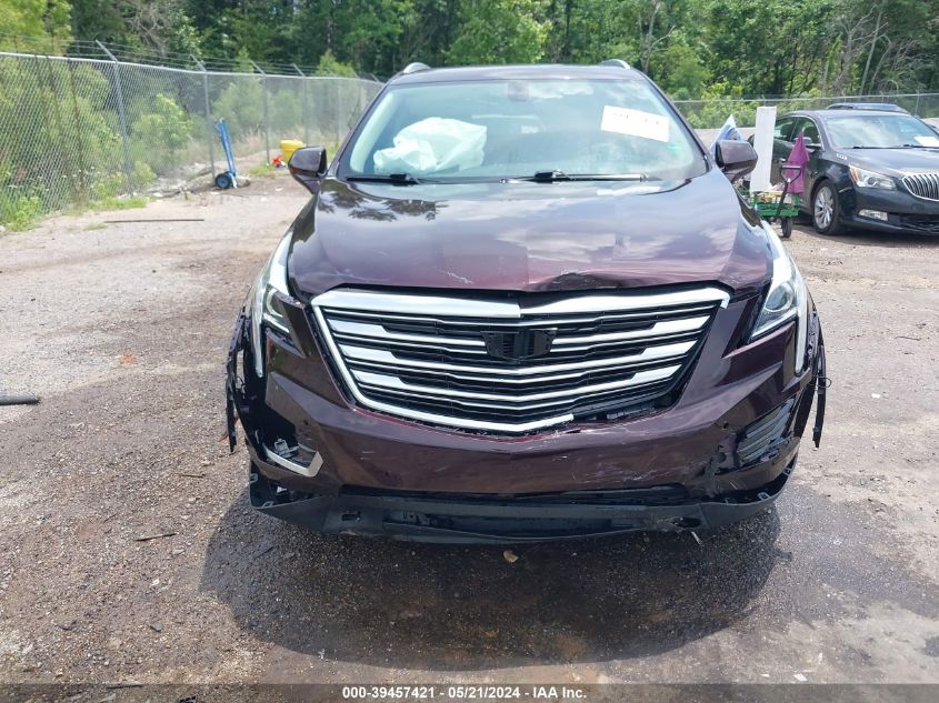 2017 Cadillac Xt5 Luxury VIN: 1GYKNBRS0HZ206785 Lot: 39457421