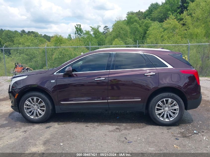 2017 Cadillac Xt5 Luxury VIN: 1GYKNBRS0HZ206785 Lot: 39457421