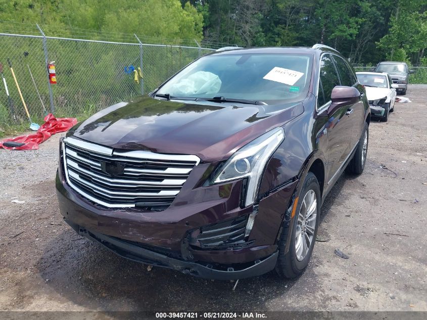 2017 Cadillac Xt5 Luxury VIN: 1GYKNBRS0HZ206785 Lot: 39457421