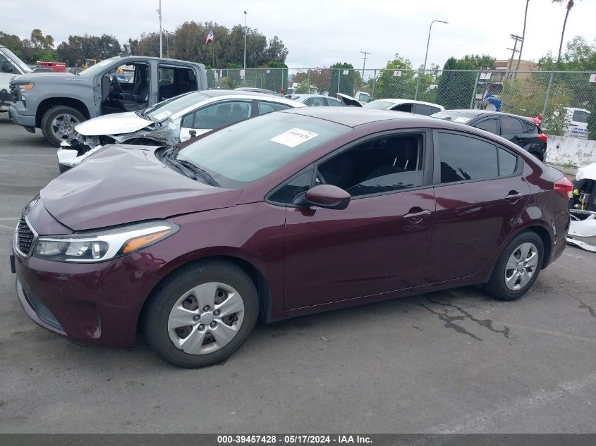 2017 Kia Forte Lx VIN: 3KPFL4A78HE113699 Lot: 39457428