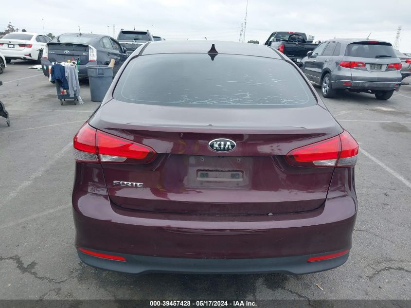 2017 Kia Forte Lx VIN: 3KPFL4A78HE113699 Lot: 39457428