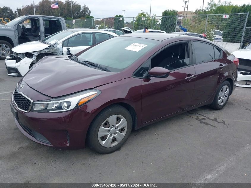 2017 Kia Forte Lx VIN: 3KPFL4A78HE113699 Lot: 39457428