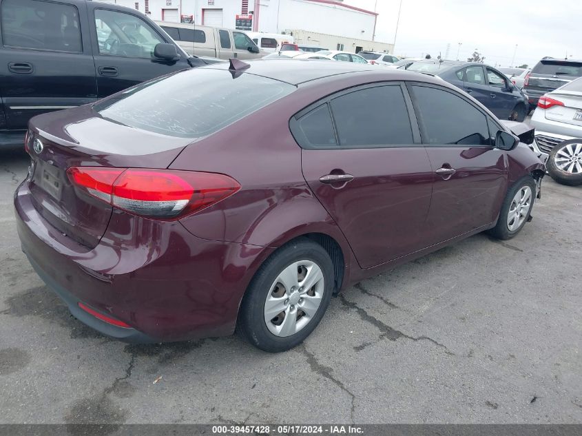 2017 Kia Forte Lx VIN: 3KPFL4A78HE113699 Lot: 39457428