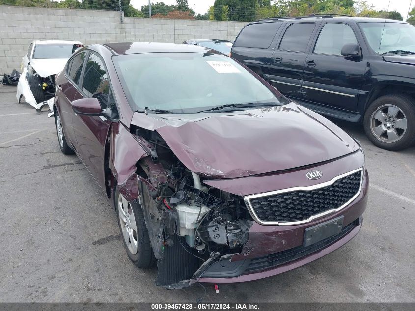 2017 Kia Forte Lx VIN: 3KPFL4A78HE113699 Lot: 39457428