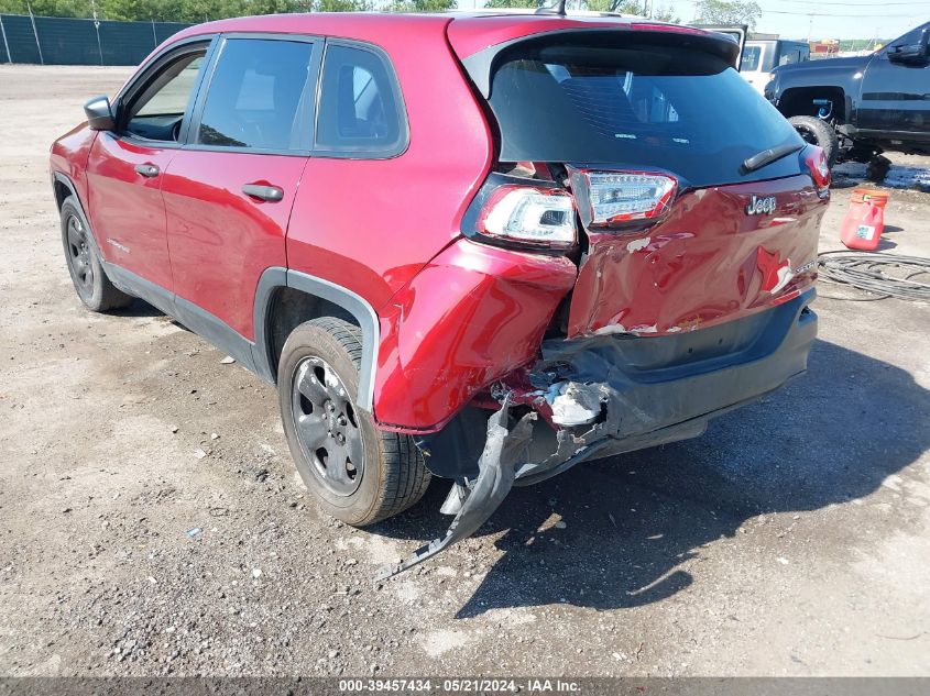 2014 Jeep Cherokee Sport VIN: 1C4PJLAB3EW288470 Lot: 39457434