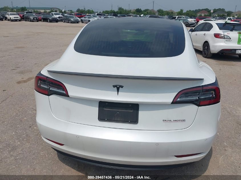 2020 Tesla Model 3 Performance Dual Motor All-Wheel Drive VIN: 5YJ3E1EC5LF587079 Lot: 39457436