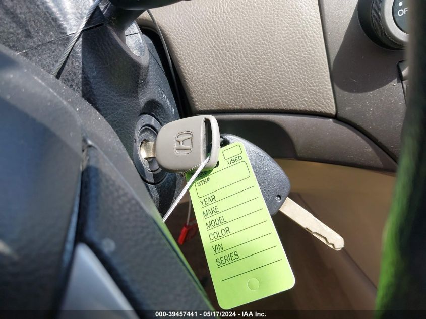 2010 Honda Accord 2.4 Lx VIN: 1HGCP2F30AA019957 Lot: 39457441