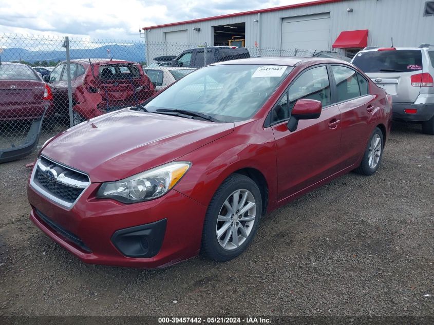 2012 Subaru Impreza 2.0I Premium VIN: JF1GJAC61CH010582 Lot: 39457442