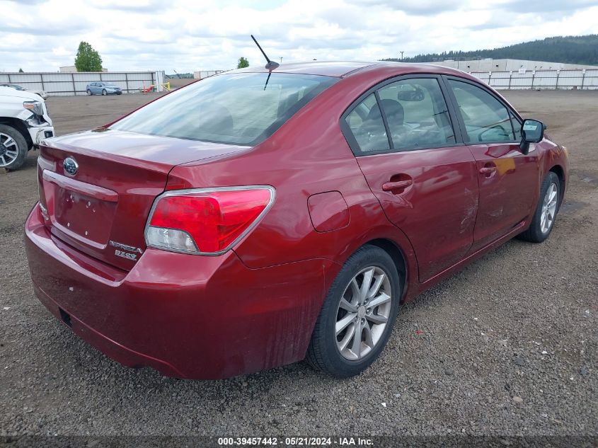 2012 Subaru Impreza 2.0I Premium VIN: JF1GJAC61CH010582 Lot: 39457442