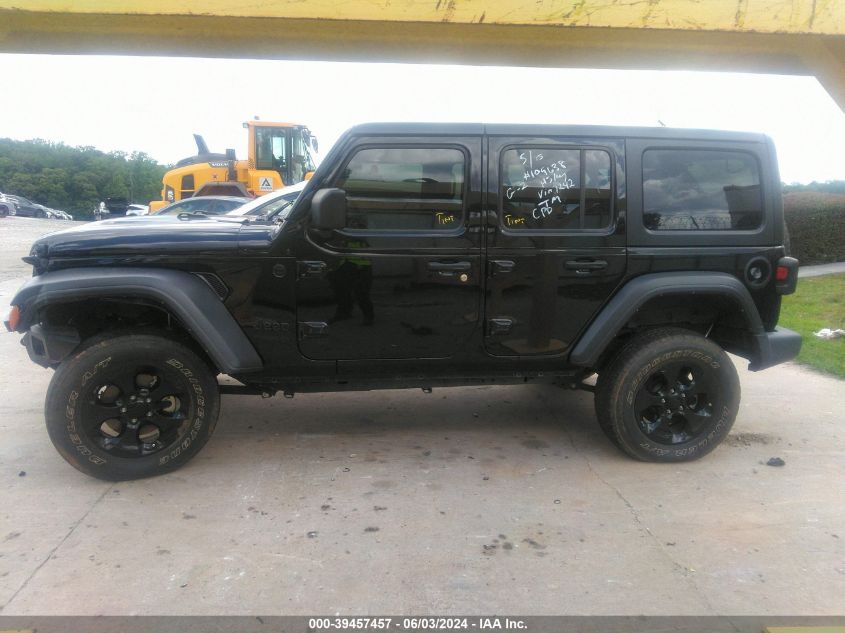 2021 Jeep Wrangler Unlimited Sport Altitude 4X4 VIN: 1C4HJXDG2MW797242 Lot: 39457457