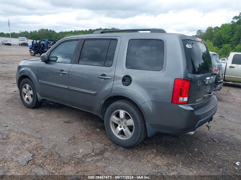 2011 Honda Pilot Ex-L VIN: 5FNYF3H67BB043119 Lot: 39457473