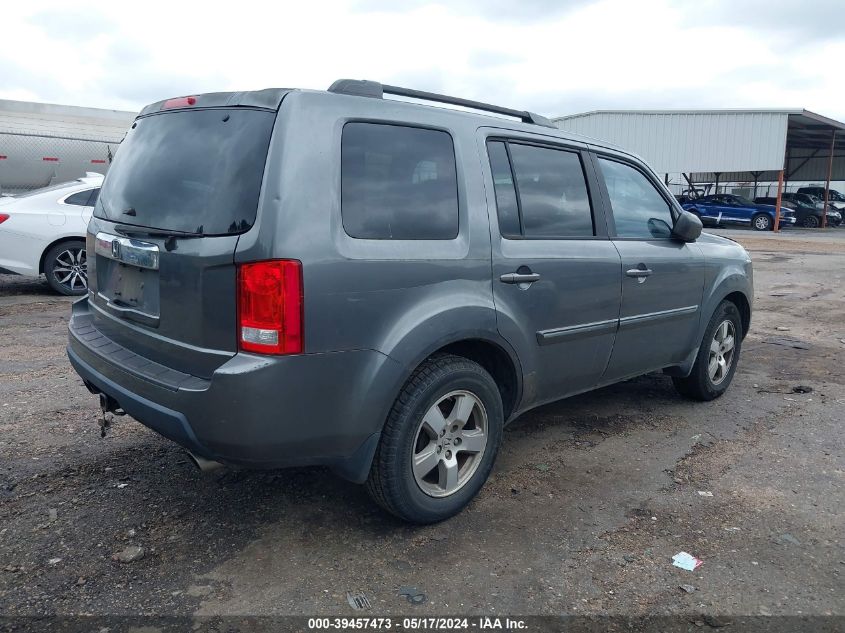 2011 Honda Pilot Ex-L VIN: 5FNYF3H67BB043119 Lot: 39457473