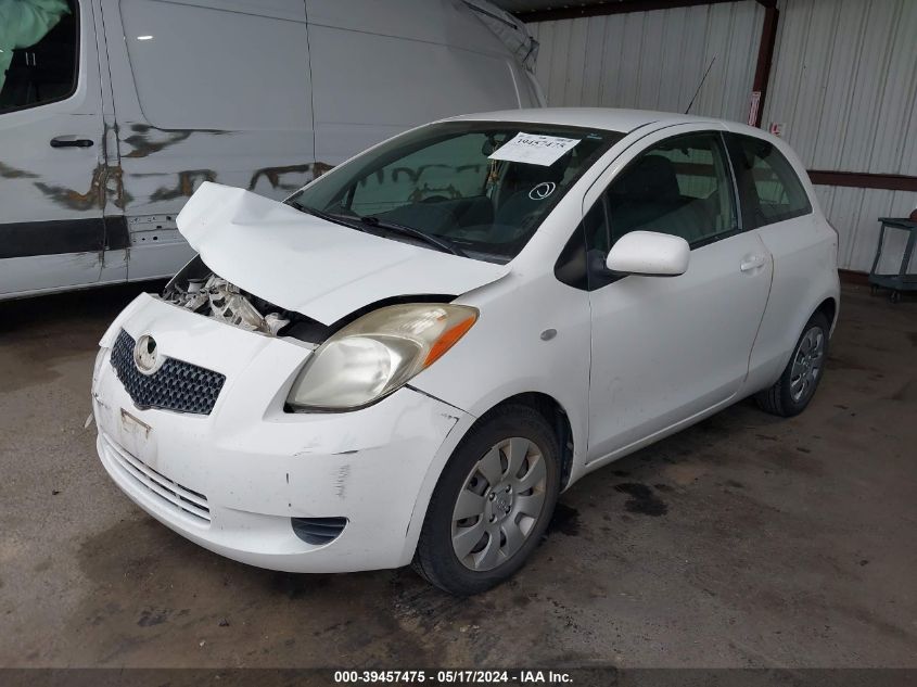 2008 Toyota Yaris VIN: JTDJT923285208662 Lot: 39457475