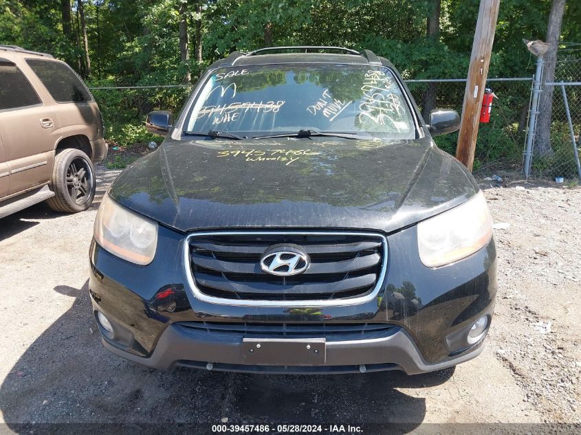 2010 Hyundai Santa Fe Se VIN: 5NMSH4AG2AH395501 Lot: 39457486