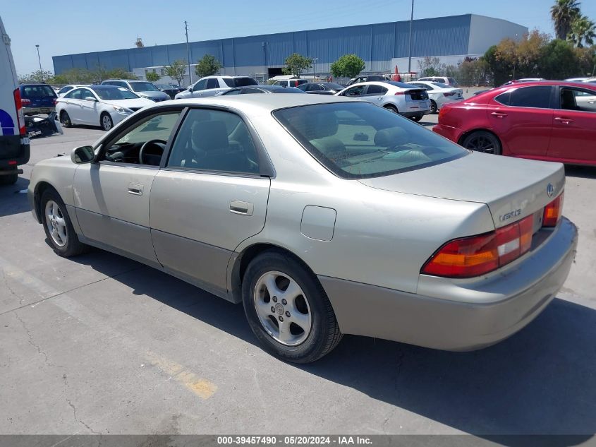 1998 Lexus Es 300 VIN: JT8BF28G7W0108109 Lot: 39457490