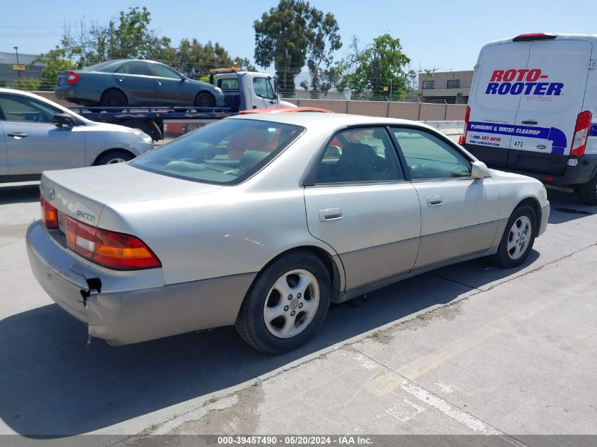 1998 Lexus Es 300 VIN: JT8BF28G7W0108109 Lot: 39457490