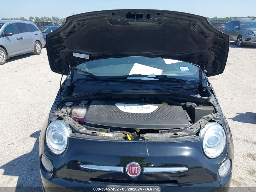 2015 Fiat 500E Battery Electric VIN: 3C3CFFGE0FT662631 Lot: 39457492