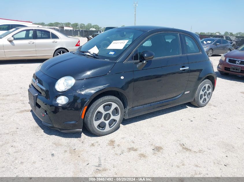 2015 Fiat 500E Battery Electric VIN: 3C3CFFGE0FT662631 Lot: 39457492