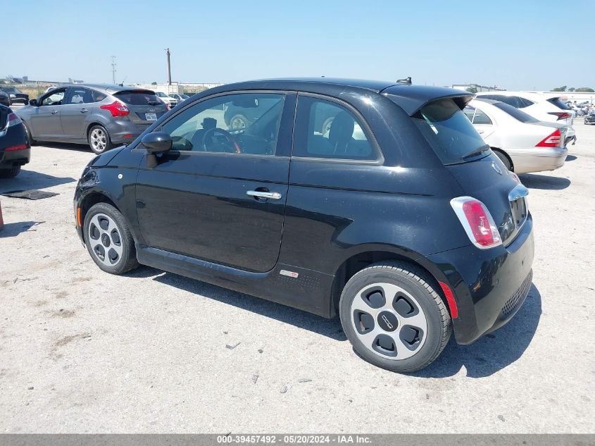 2015 Fiat 500E Battery Electric VIN: 3C3CFFGE0FT662631 Lot: 39457492