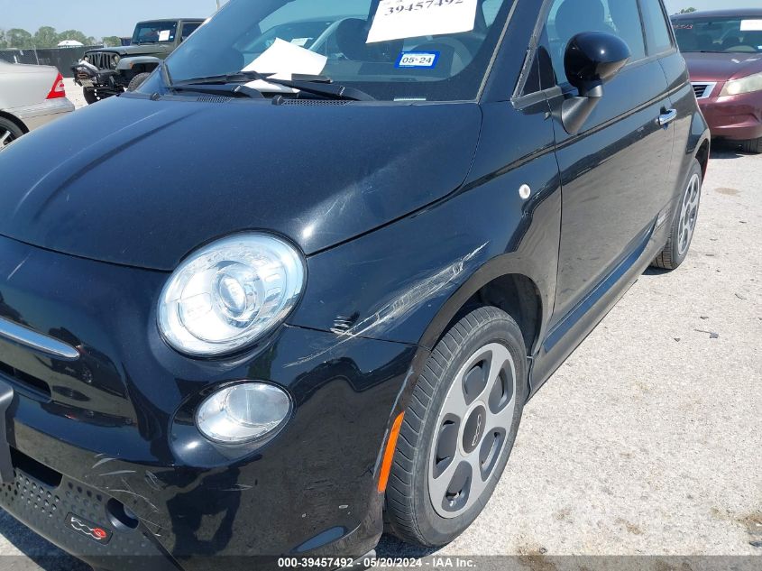 2015 Fiat 500E Battery Electric VIN: 3C3CFFGE0FT662631 Lot: 39457492