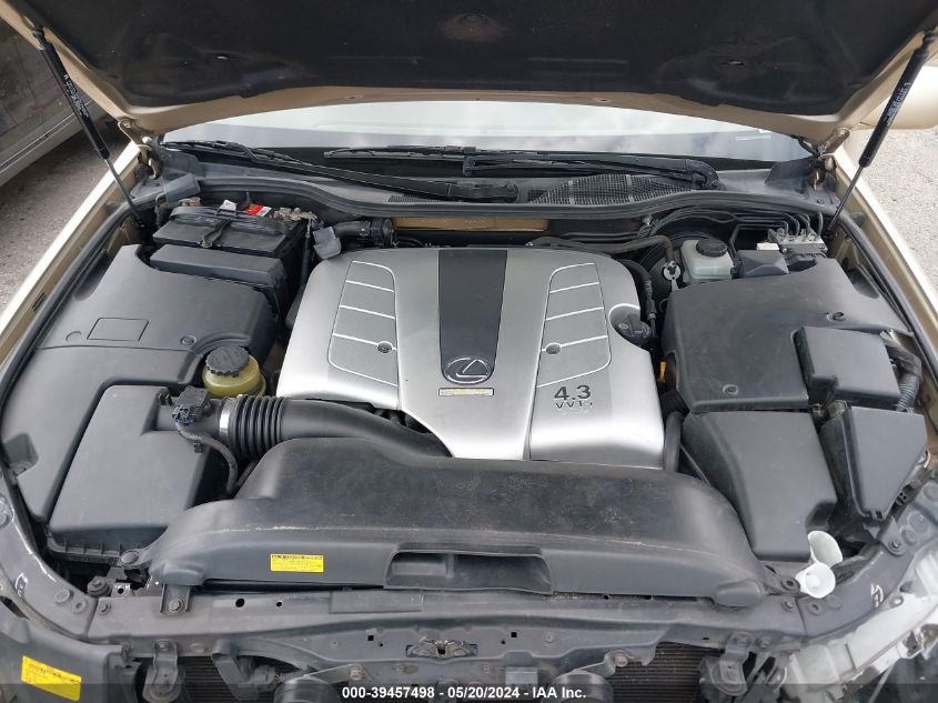 2004 Lexus Ls 430 VIN: JTHBN36F540145286 Lot: 39457498