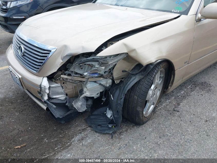 2004 Lexus Ls 430 VIN: JTHBN36F540145286 Lot: 39457498