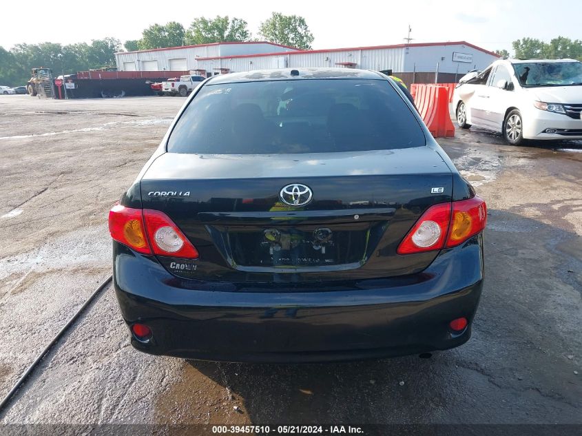 2009 Toyota Corolla Le VIN: 1NXBU40E19Z026074 Lot: 39457510