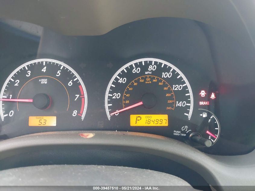 2009 Toyota Corolla Le VIN: 1NXBU40E19Z026074 Lot: 39457510