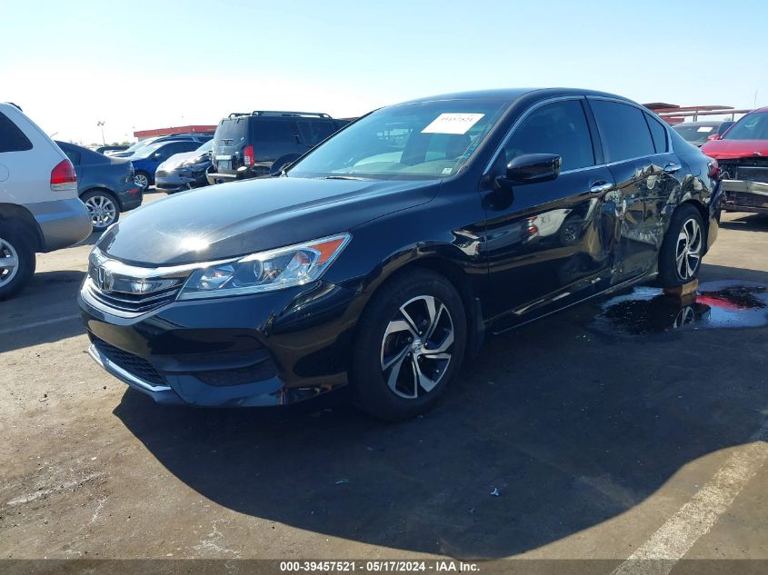 2017 Honda Accord Lx VIN: 1HGCR2F38HA045744 Lot: 39457521