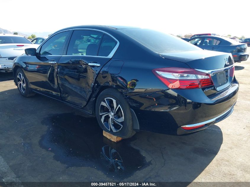 2017 Honda Accord Lx VIN: 1HGCR2F38HA045744 Lot: 39457521