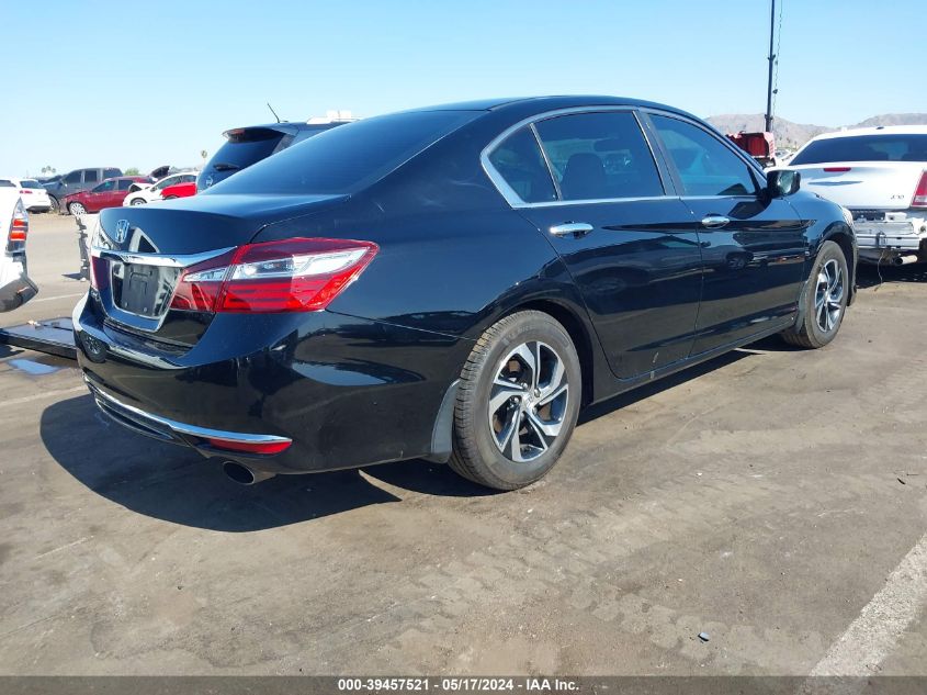 2017 Honda Accord Lx VIN: 1HGCR2F38HA045744 Lot: 39457521