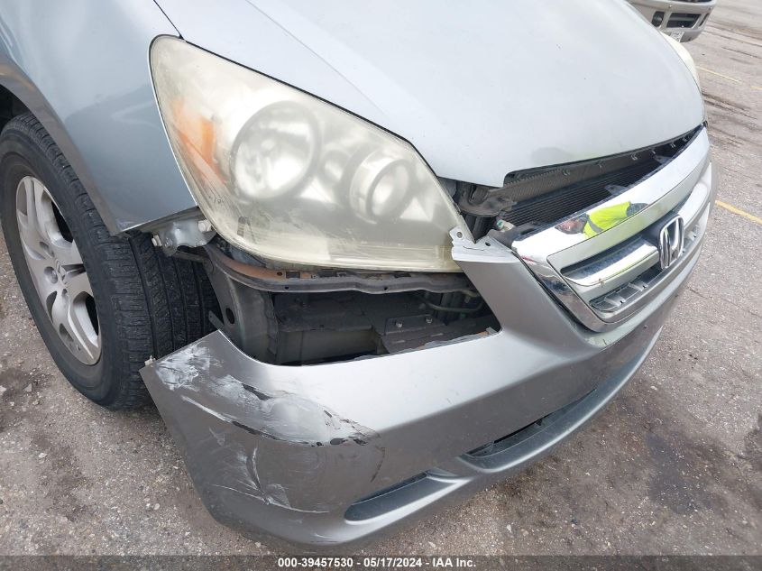 2007 Honda Odyssey Ex-L VIN: 5FNRL38707B008533 Lot: 39457530