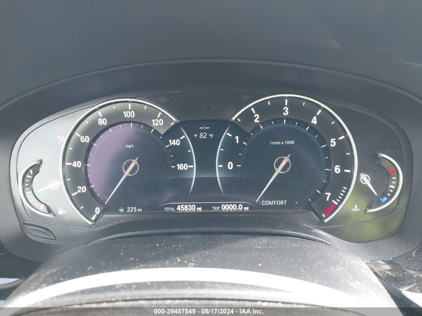 2019 BMW 530I xDrive VIN: WBAJA7C5XKWW07408 Lot: 39457549