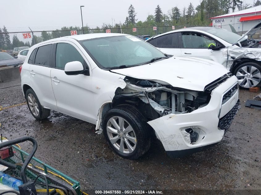 2015 Mitsubishi Outlander Sport Es VIN: 4A4AP3AU4FE026138 Lot: 39457550