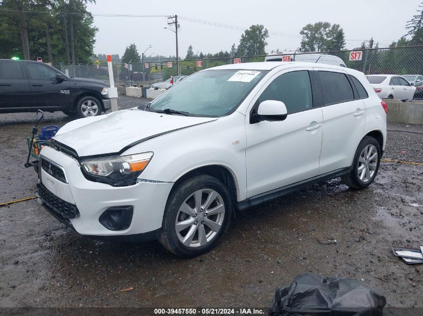 2015 Mitsubishi Outlander Sport Es VIN: 4A4AP3AU4FE026138 Lot: 39457550