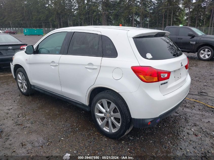 2015 Mitsubishi Outlander Sport Es VIN: 4A4AP3AU4FE026138 Lot: 39457550