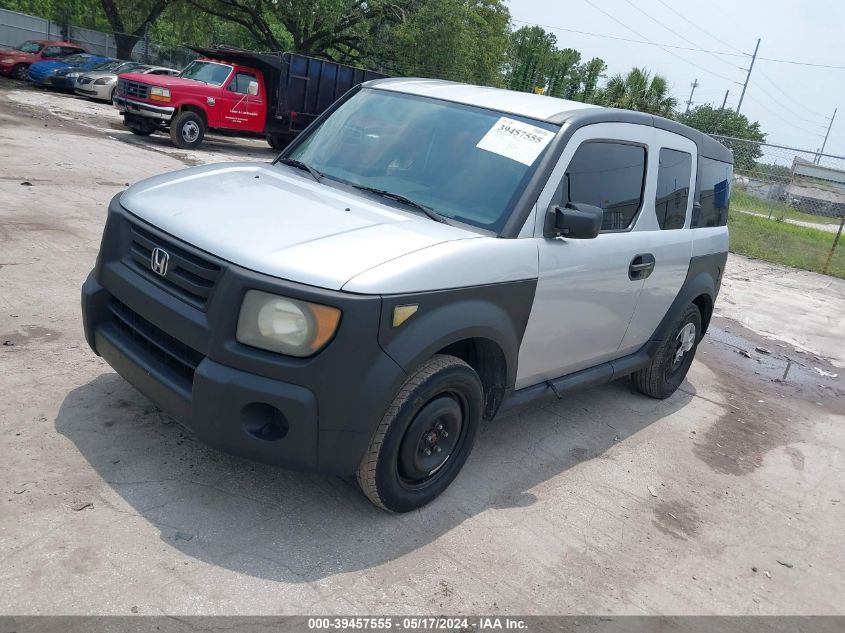 2007 Honda Element Lx VIN: 5J6YH18337L013442 Lot: 39457555