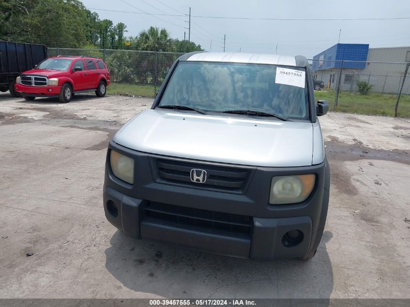 2007 Honda Element Lx VIN: 5J6YH18337L013442 Lot: 39457555