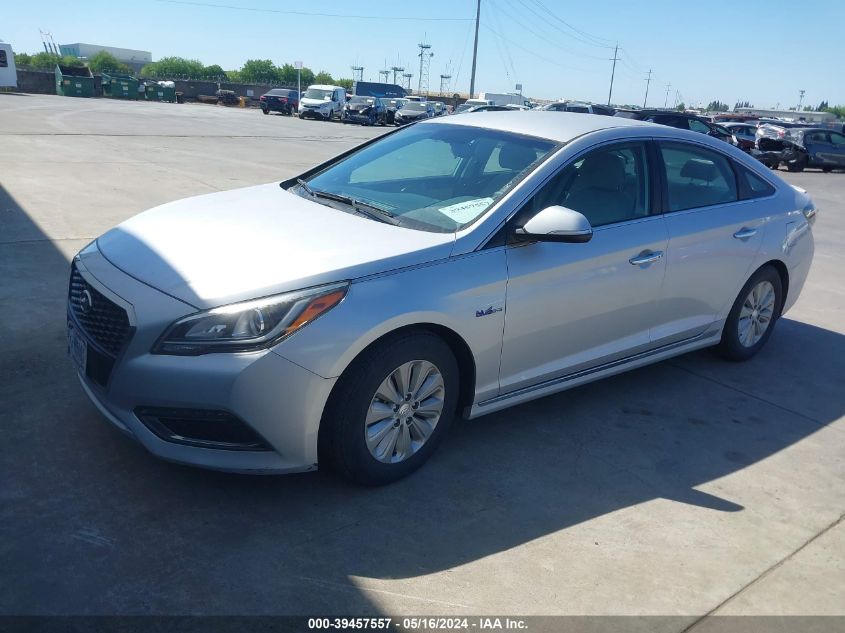 2016 Hyundai Sonata Hybrid Se VIN: KMHE24L14GA036544 Lot: 39457557