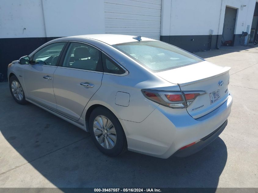 2016 Hyundai Sonata Hybrid Se VIN: KMHE24L14GA036544 Lot: 39457557