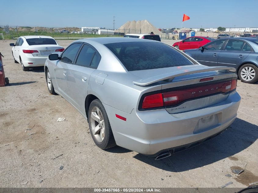 2012 Dodge Charger Se VIN: 2C3CDXBG4CH119050 Lot: 39457565