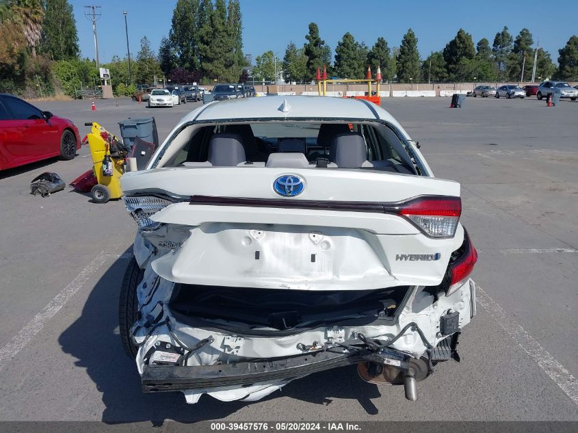 2021 TOYOTA COROLLA HYBRID LE - JTDEAMDE5MJ009924