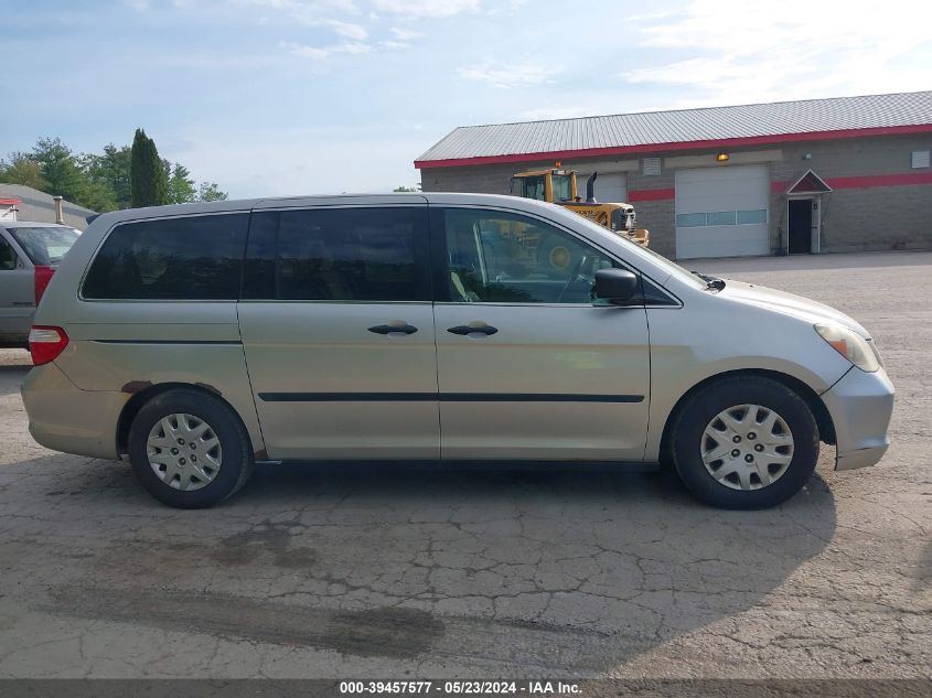 2006 Honda Odyssey Lx VIN: 5FNRL38226B119877 Lot: 39457577