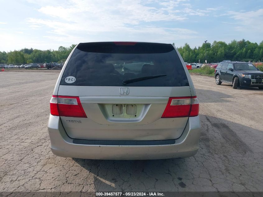 2006 Honda Odyssey Lx VIN: 5FNRL38226B119877 Lot: 39457577