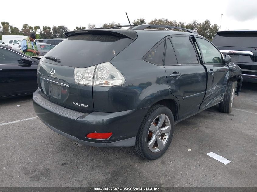 2005 Lexus Rx 330 VIN: JTJGA31U650058150 Lot: 39457587