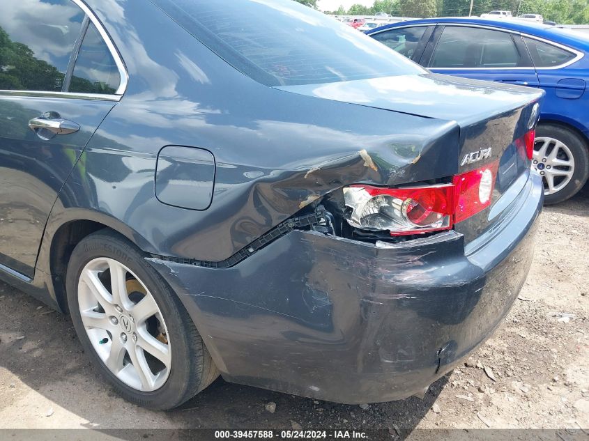 2005 Acura Tsx VIN: JH4CL96875C031756 Lot: 39457588