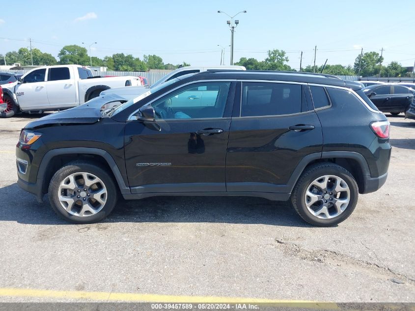 2020 Jeep Compass Limited 4X4 VIN: 3C4NJDCB1LT128200 Lot: 39457589
