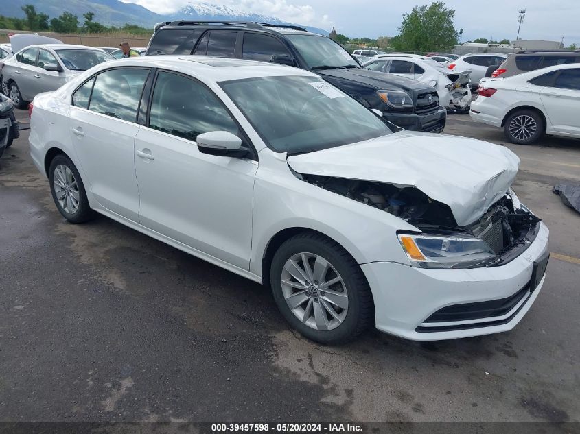 2015 Volkswagen Jetta 2.0L Tdi Se VIN: 3VWLA7AJXFM233641 Lot: 39457598