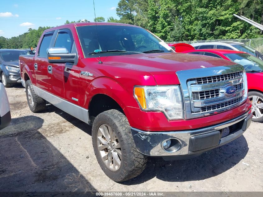 2013 Ford F-150 Xlt VIN: 1FTFW1CT1DFB72657 Lot: 39457608