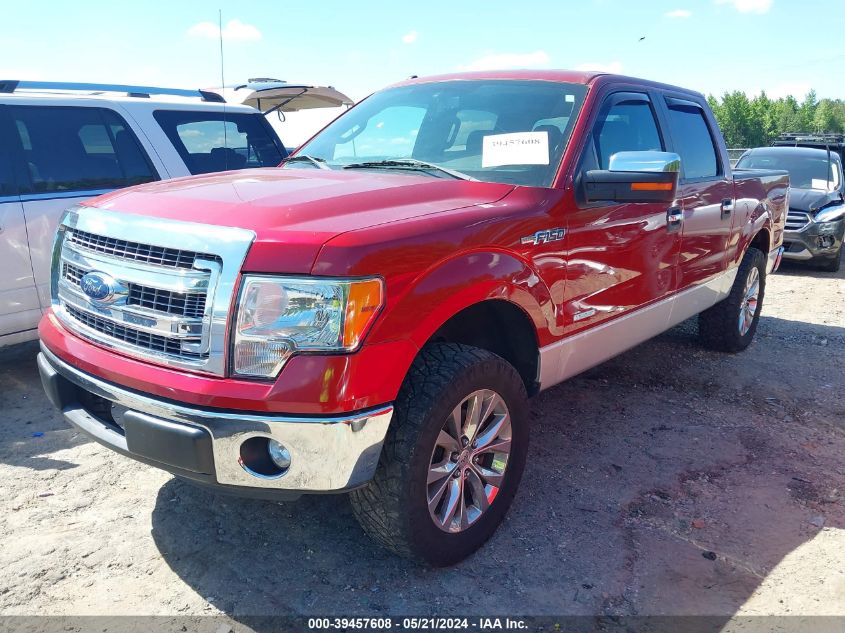 2013 FORD F-150 XLT - 1FTFW1CT1DFB72657